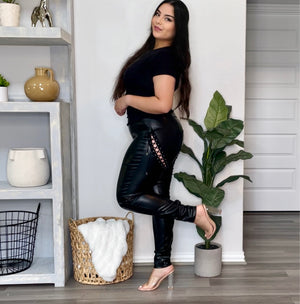 Kim tie up leggings - ARIANAARA